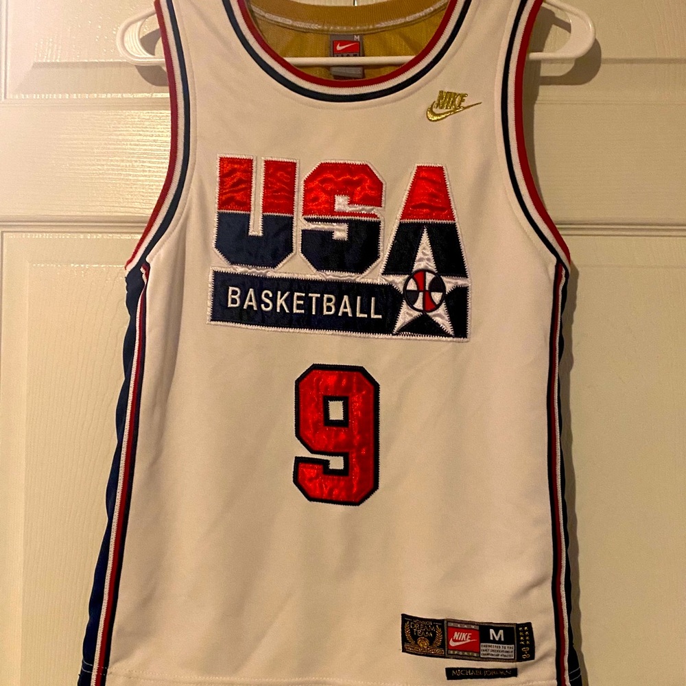 RARE 1992 Jordan 9 Dream Team Jersey M